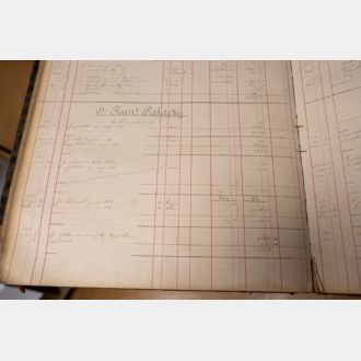 Finanční transakce Františka Palackého v letech 1871 až 1872.