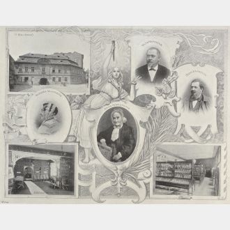 Rodina Náprstkova, pramen – Národní album J. R. Vilímka (1899)