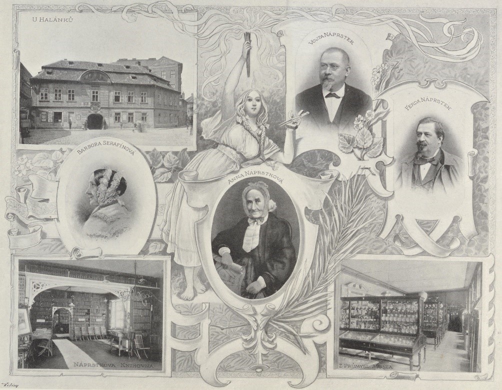 Vojta Náprstek v Archivu ČNB