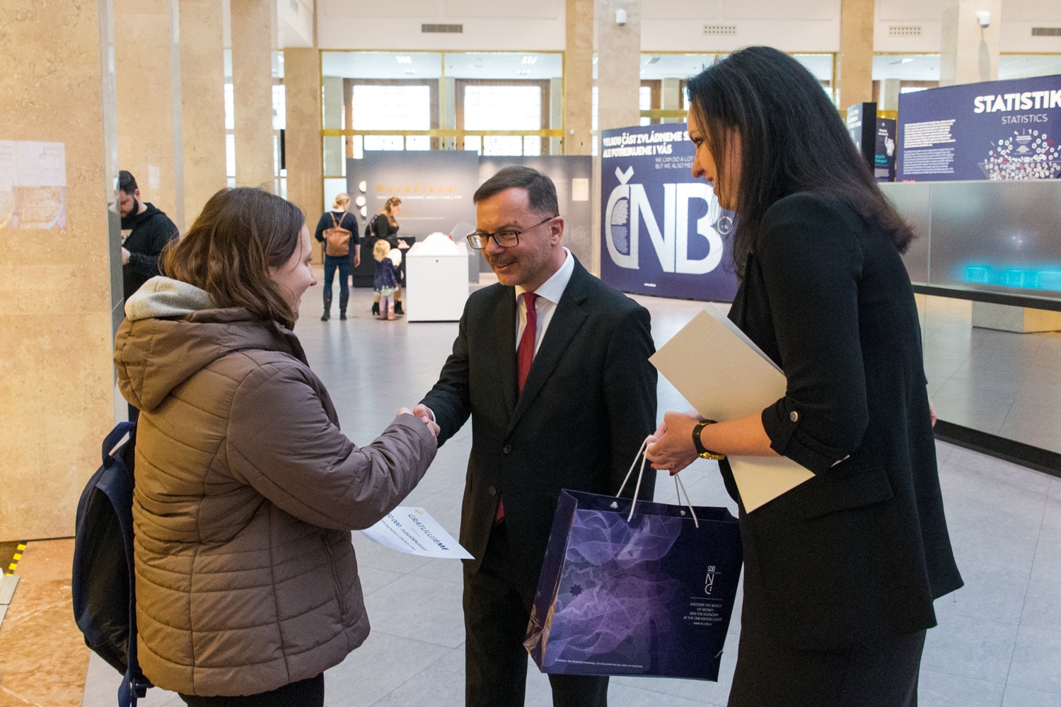 CNB Visitor Centre welcomes its 50,000th visitor