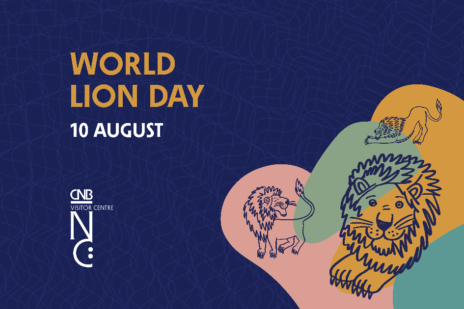 World Lion Day with the CNB Visitor Centre!