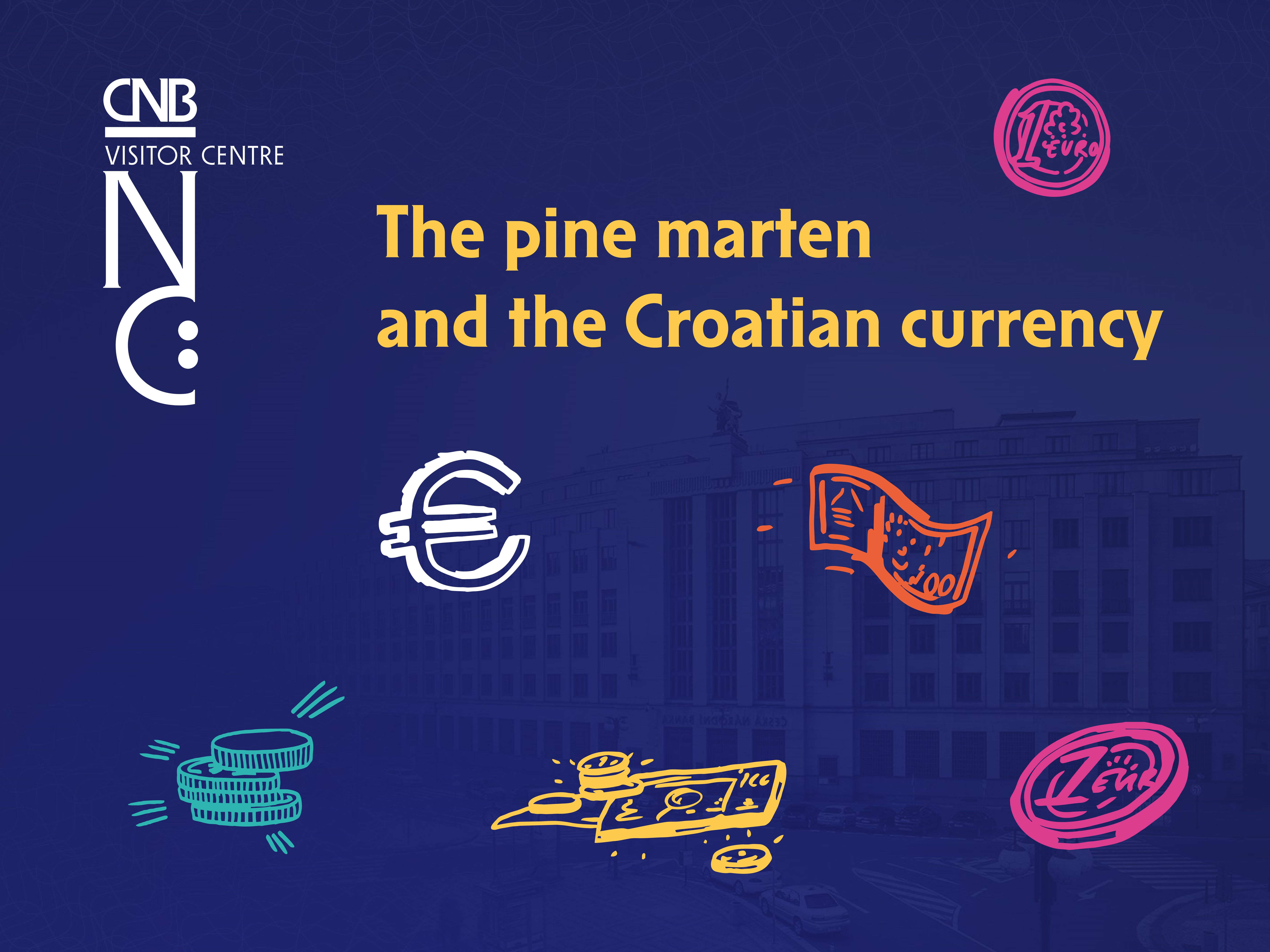 The pine marten and the Croatian currency